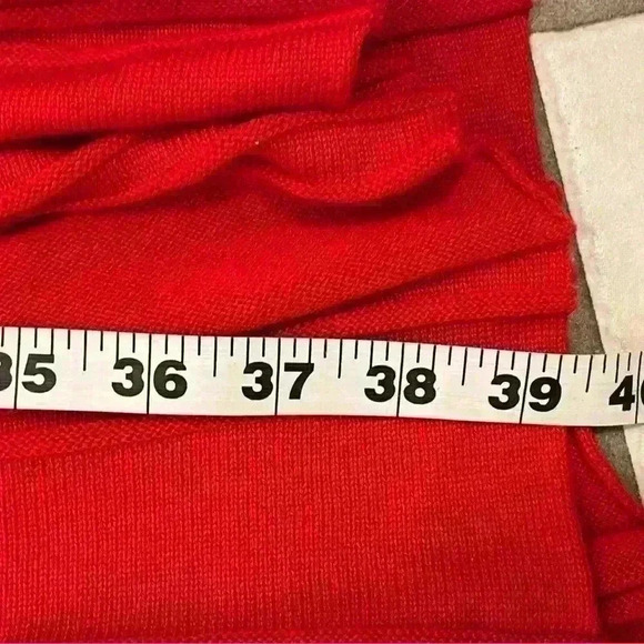 Torrid Red Ribbed Short Sleeve Sweater Dress - swing dress Women's Size 1 - Picture 4 of 6